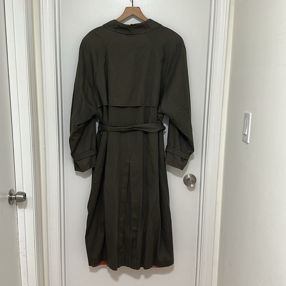 KENNETH BARNARD | Vintage Green Trench - Picture 3 of 10